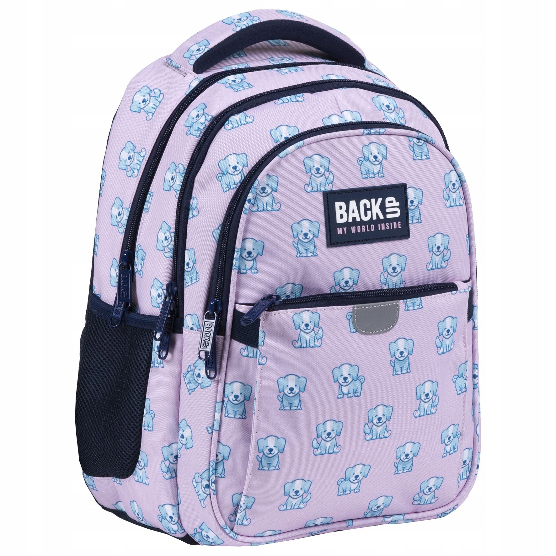 Školský batoh BackUP s pastelovým dizajnom pre dievčatá